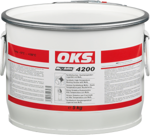 OKS 4200 - Syntetyczny smar łożyskowy do wysokich temperatur, zawierający MoS₂ - 5 kg