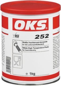 OKS 252 - Biała pasta smarowa do wysokich temperatur stosowana w przemyśle spożywczym - 1 kg