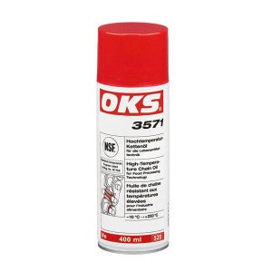 OKS 3571 - Wysokotemperaturowy olej do łańcuchów do stosowania w przemyśle spożywczym, spray - 400 ML